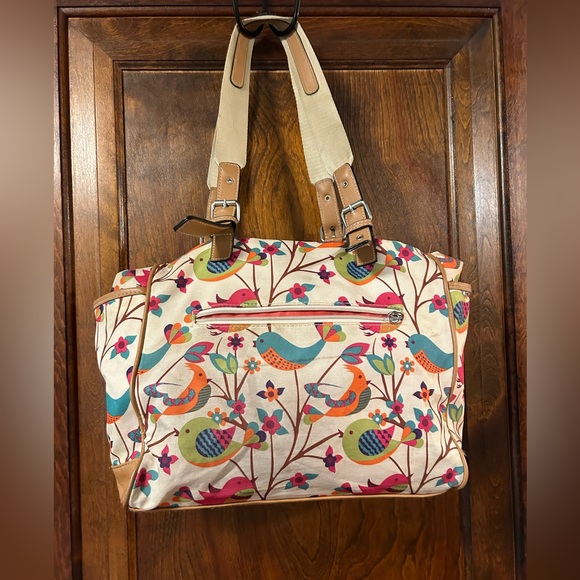 Lily Bloom Tweety Twig travel/tote bag - Picture 2 of 7